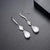 Olivia Pearl and Cubic zirconia earrings - Olivier Laudus Wedding Jewellery