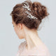 Opaline Gold Hair Comb - Olivier Laudus Wedding Jewellery