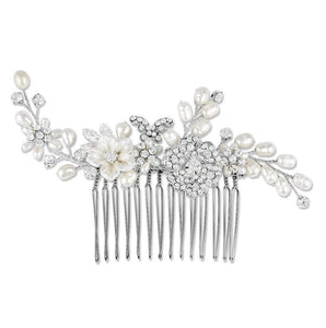 Papillon Hair Comb - Olivier Laudus Wedding Jewellery