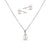 Paris Freshwater Pearl Pendant Set - Olivier Laudus Wedding Jewellery