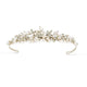 Paris Gold Freshwater Pearl Tiara - Olivier Laudus Wedding Jewellery