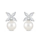 Pia Pearl and Cubic Zirconia studs
