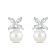 Pia Pearl and Cubic Zirconia studs