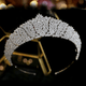 Priscilla Luxury Simulated Diamond Tiara - Olivier Laudus Wedding Jewellery