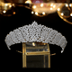 Priscilla Luxury Simulated Diamond Tiara - Olivier Laudus Wedding Jewellery