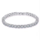 Renee Silver Cubic Zirconia Tennis Wedding Bracelet - Olivier Laudus Wedding Jewellery