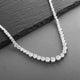Renee Simulated Diamond Necklace - Olivier Laudus Wedding Jewellery