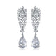 Rhiana Chandelier Earrings - Olivier Laudus Wedding Jewellery