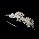 Sally Crystal Side headband - Olivier Laudus Wedding Jewellery
