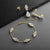 Scarlett 14ct Rose Gold Simulated Diamond Bracelet Set - Olivier Laudus Wedding Jewellery