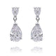Serena Cubic Zirconia Bridal Earrings (Best seller) - Olivier Laudus Wedding Jewellery