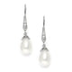 Serenity Pearl Bridal Earrings - Olivier Laudus Wedding Jewellery