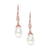 Serenity Pearl Bridal Earrings - Olivier Laudus Wedding Jewellery