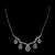 Serenity Simulated Diamond Necklace - Olivier Laudus Wedding Jewellery
