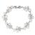 Starlet Pearl and Cubic Zirconia Bracelet - Olivier Laudus Wedding Jewellery