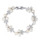Starlet Pearl and Cubic Zirconia Bracelet