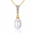 Sylvia Freshwater Pearl Pendant - Olivier Laudus Wedding Jewellery