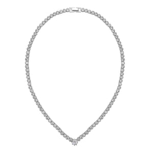 Tamara Simulated Diamond Necklace - Olivier Laudus Wedding Jewellery
