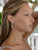 Tanika Simulated Diamond Rose Gold Earrings - Olivier Laudus Wedding Jewellery