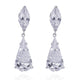 Tiffany Simulated Diamond Earrings (Only 1 left) - Olivier Laudus Wedding Jewellery