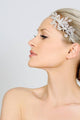 Valentina Floral Side Headband - Olivier Laudus Wedding Jewellery