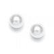 Victoria Pearl Stud Wedding Earrings - Olivier Laudus Wedding Jewellery