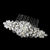 Victoria Silver Pearl Wedding Hair Comb - Olivier Laudus Wedding Jewellery