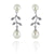 Vine Pearl Earrings - Olivier Laudus Wedding Jewellery