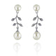 Vine Pearl Earrings - Olivier Laudus Wedding Jewellery