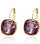 Virginia Amethyst Swarovski Crystal Earrings