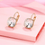 Virginia Clear Swarovski Crystal Earrings