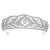 Zephie Luxury Grecian Simulated Diamond Tiara - Olivier Laudus Wedding Jewellery