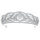 Zephie Luxury Grecian Simulated Diamond Tiara - Olivier Laudus Wedding Jewellery